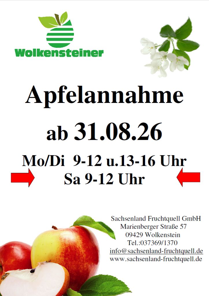 Apfelannahmeaushang 2026